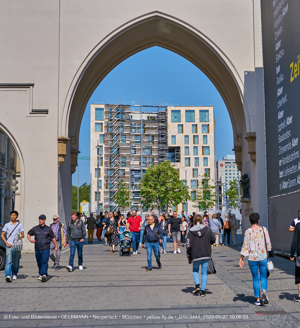 Mai 2023 - Neubau des Hotels Königshof am Stachus in München